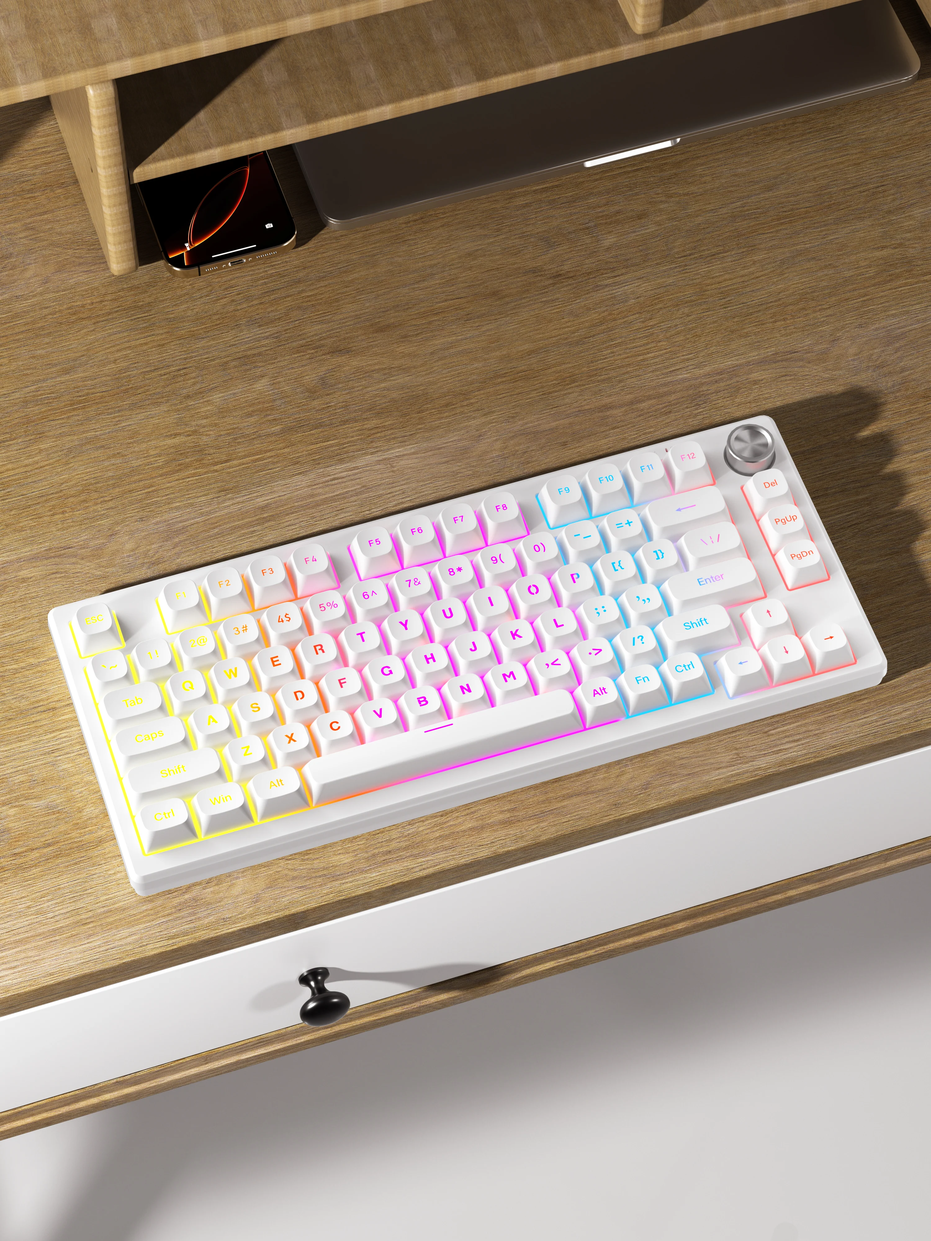 IP75 White Keyboard - Image 2