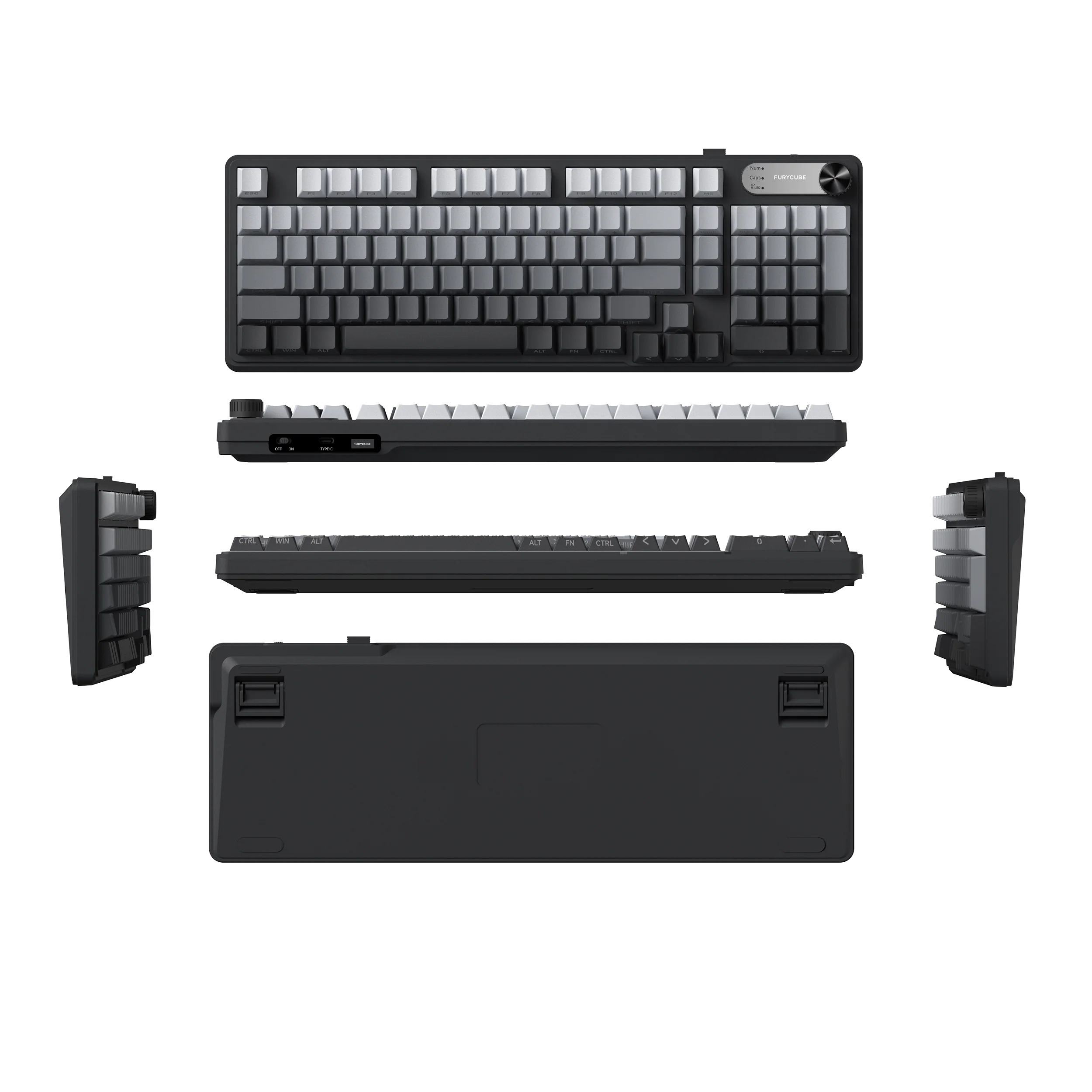 IP98PRO Gradient Grey Keyboard - Image 3