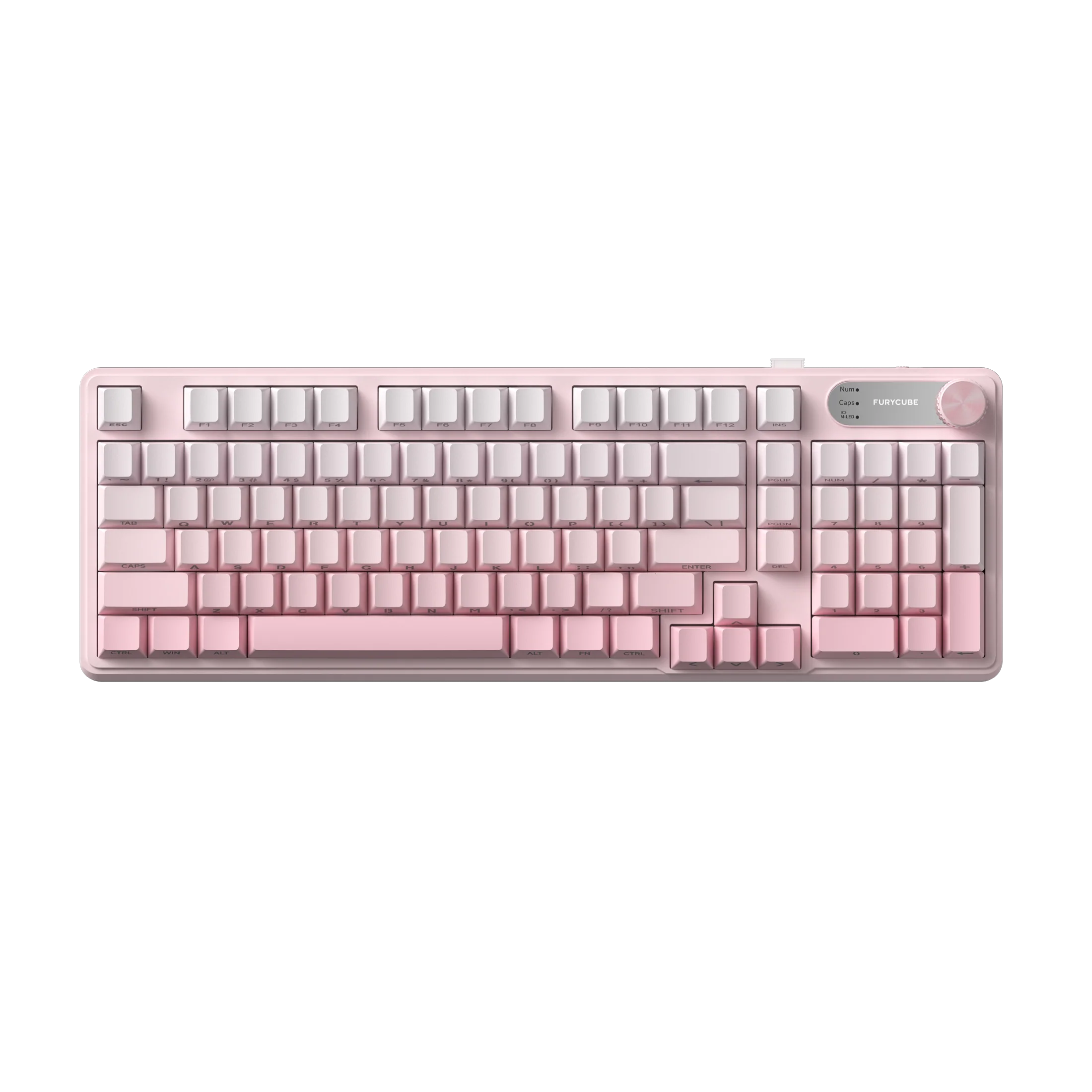 IP98PRO Gradient Pink Keyboard