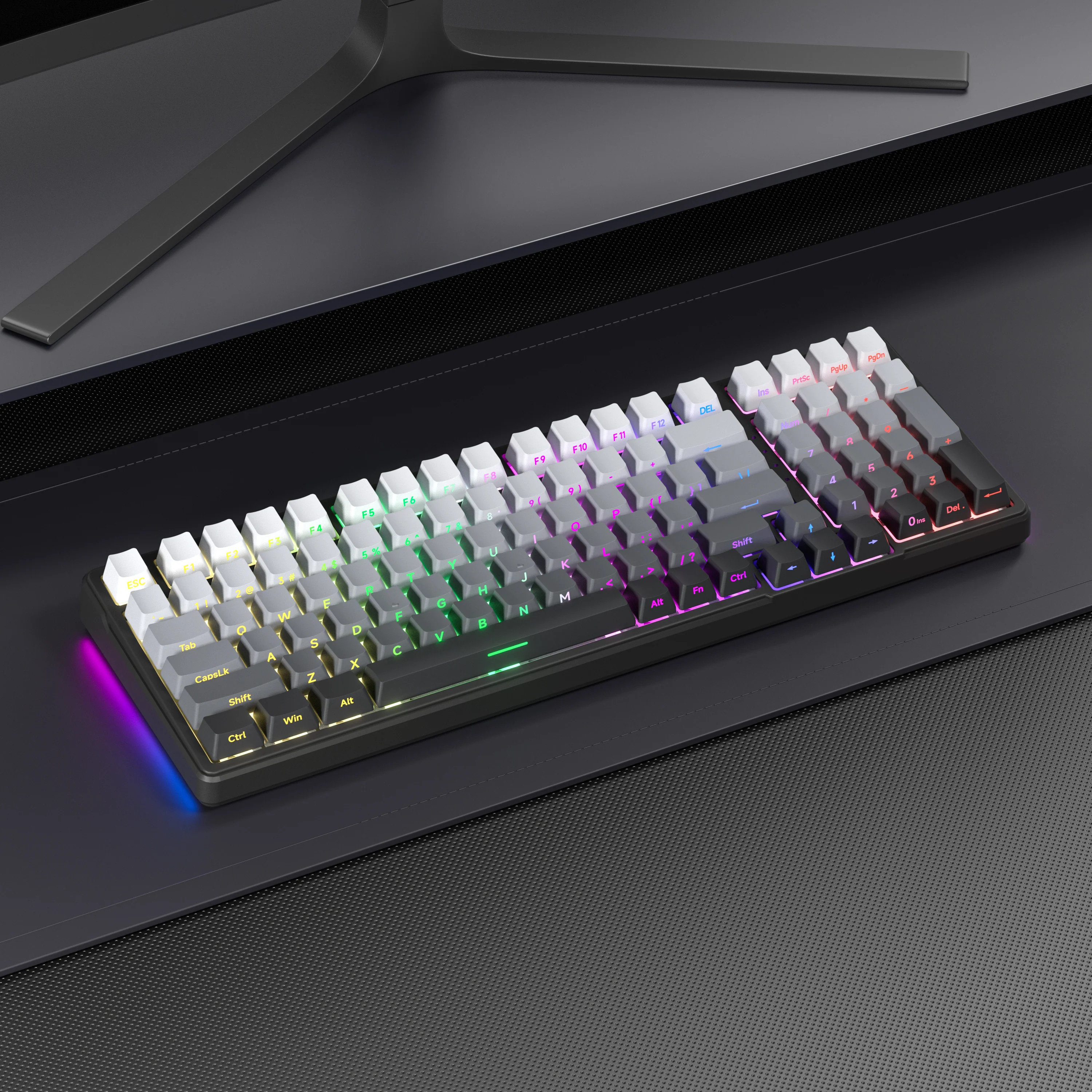 K99PRO Gradient Grey Keyboard - Image 2