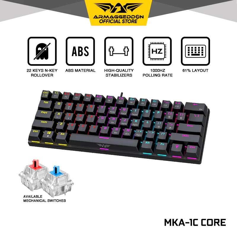 MKA-Core Black Keyboard - Image 4