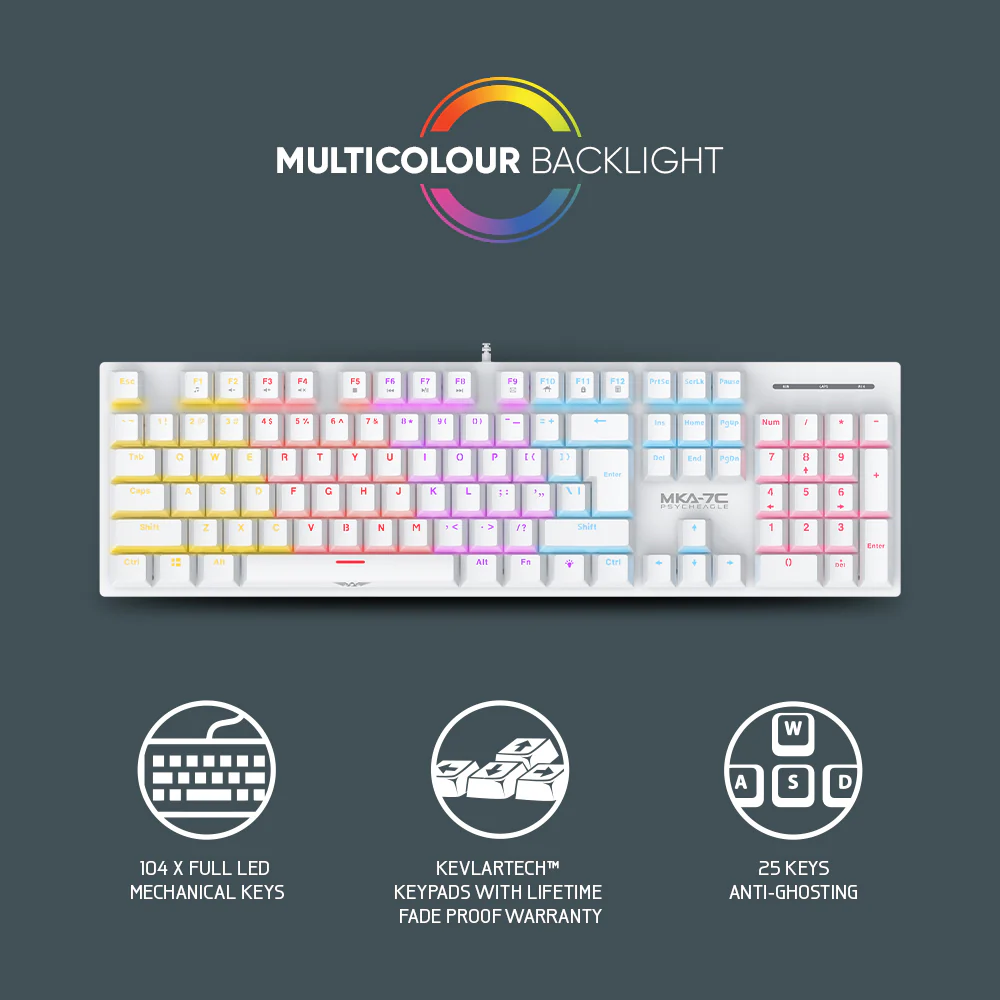 MKA-7 Gaming Keyboard - Image 3