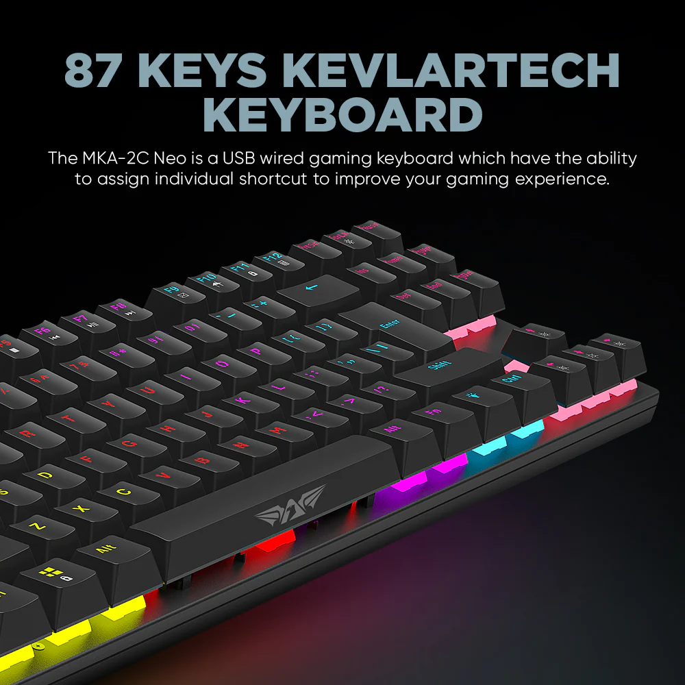 MKA-NEO Black Keyboard - Image 3