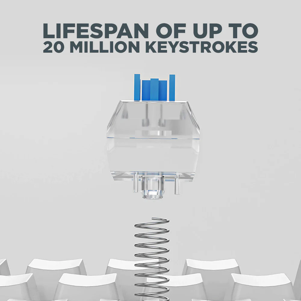 MKA-NEO White Keyboard - Image 3