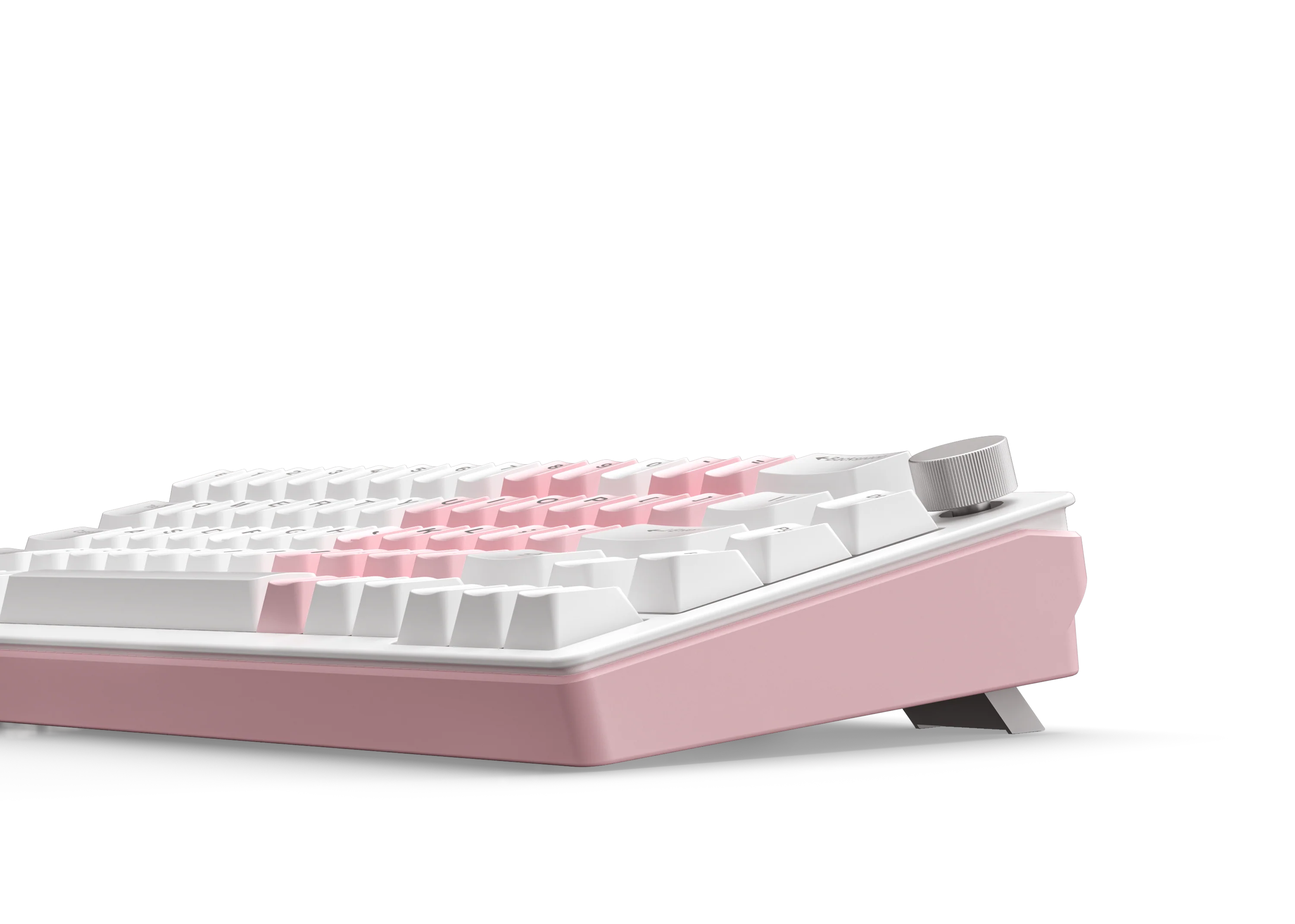 V68 White Pink Keyboard - Image 5