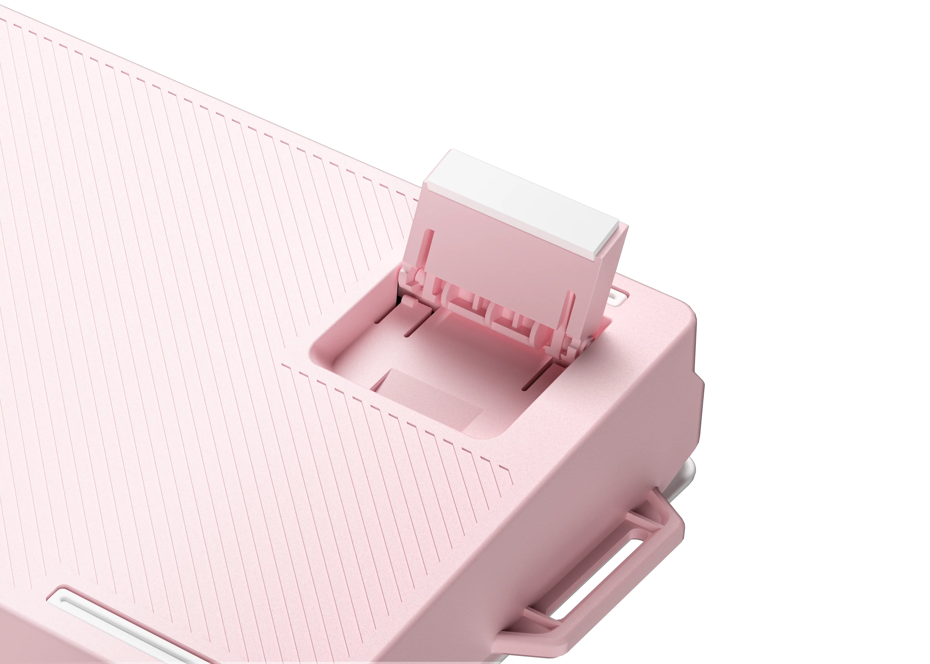 V68 White Pink Keyboard - Image 6